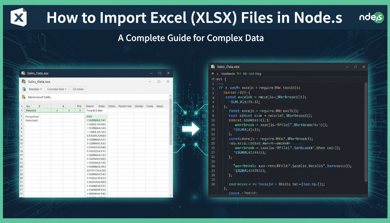 How to Import Excel (XLSX) Files in Node.js: A Complete Guide